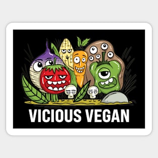 Vicious Vegan Sticker